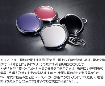 Смартключ оригинальный (” Welje ” Cassis Pink /” Welje ” Lavender Purple /” Welje ” Pearl White /” Welje ” Gloss Black) для Toyota AURIS NZE154H-BHXNK-M (Окт. 2009 – Окт. 2010)