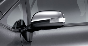 Хромированная крышка зеркала для Toyota AURIS NZE154H-BHXNK-M (Окт. 2011 – Авг. 2012)