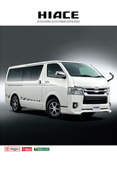 Каталог аксессуаров для Toyota HIACE