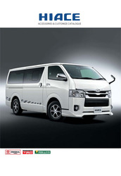 Каталог аксессуаров для Toyota HIACE