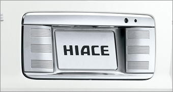 Накладка панели заднего номера для Toyota HIACE KDH201V-SRMDY-G (Янв. 2015 – )