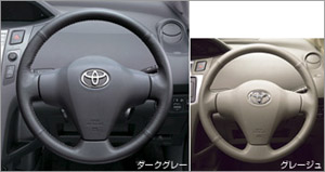 Руль кожа для Toyota VITZ SCP90-AHXEK (Авг. 2007 – Сент. 2008)